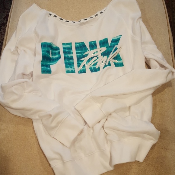 PINK Victoria's Secret Tops - PINK 80'S SWEATSHIRT SIZE XL